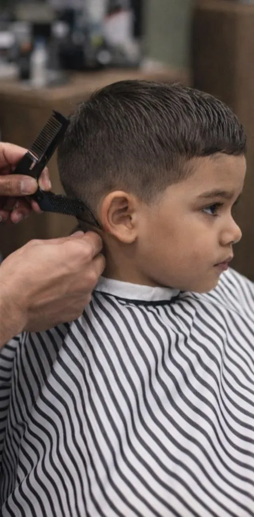 Corte de niño en Cupper's 65